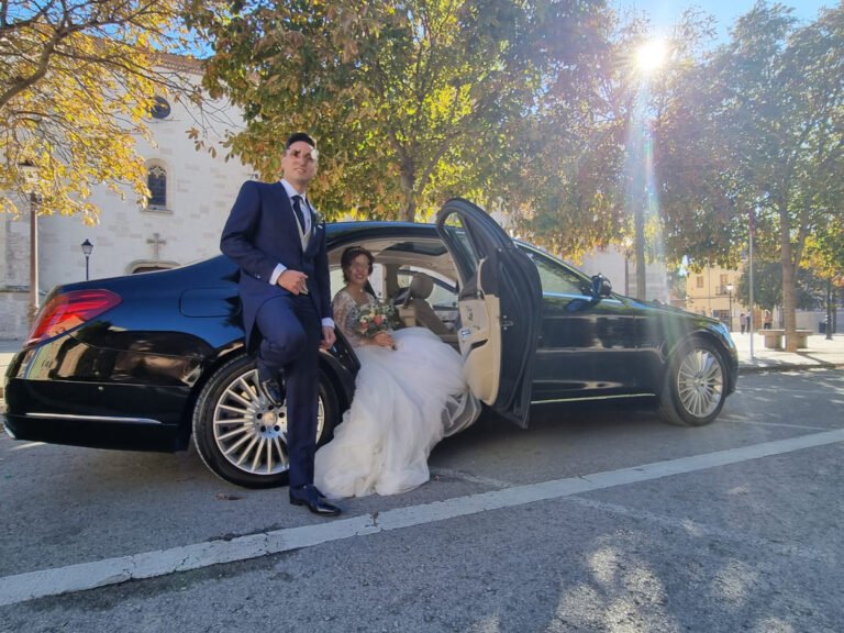 Boda en finca con chófer en Madrid · Sara y Miguel