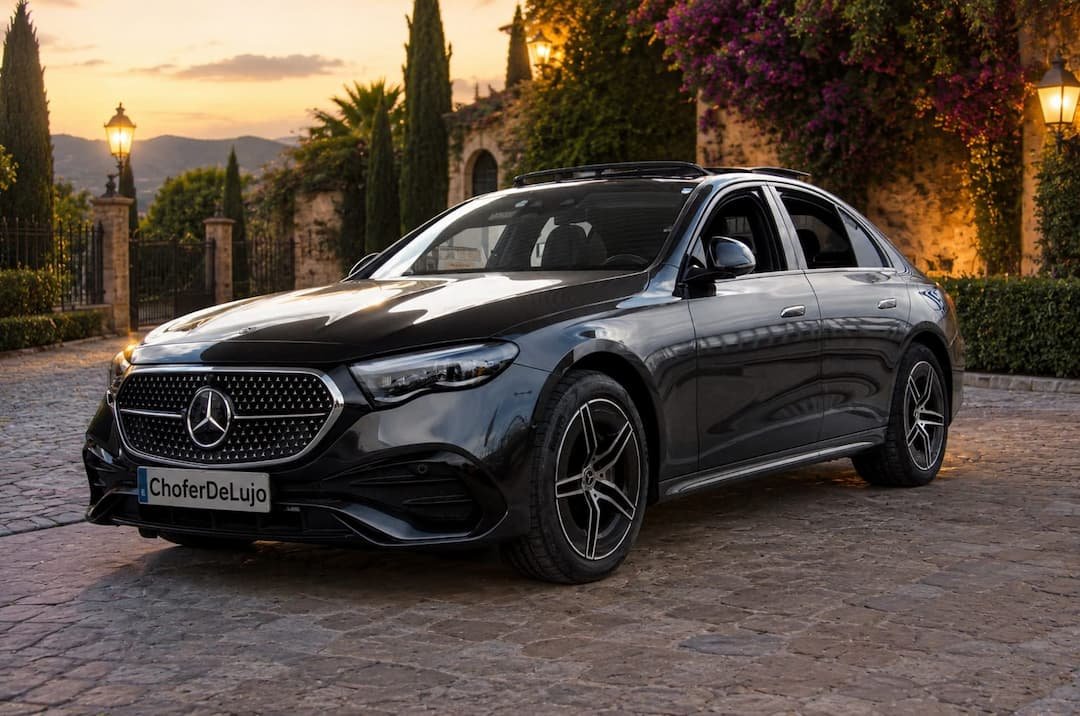 Mercedes-Benz Clase E con chófer en Madrid