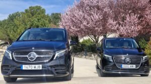 transporte vip de lujo madrid mercedes benz clase V