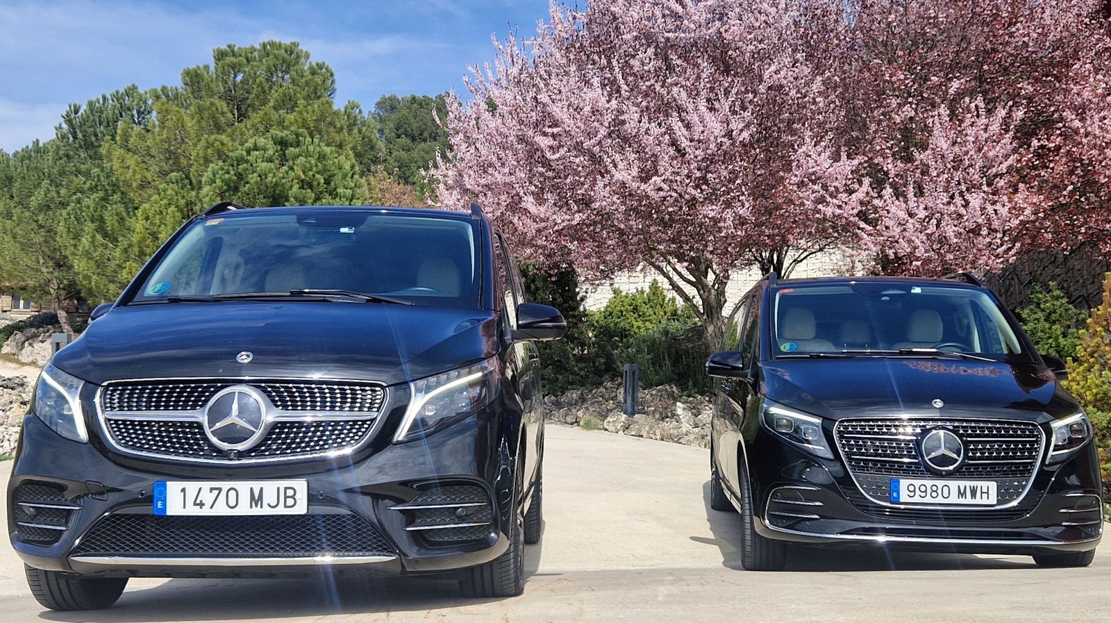 Transporte VIP de lujo Madrid Mercedes-Benz Clase V